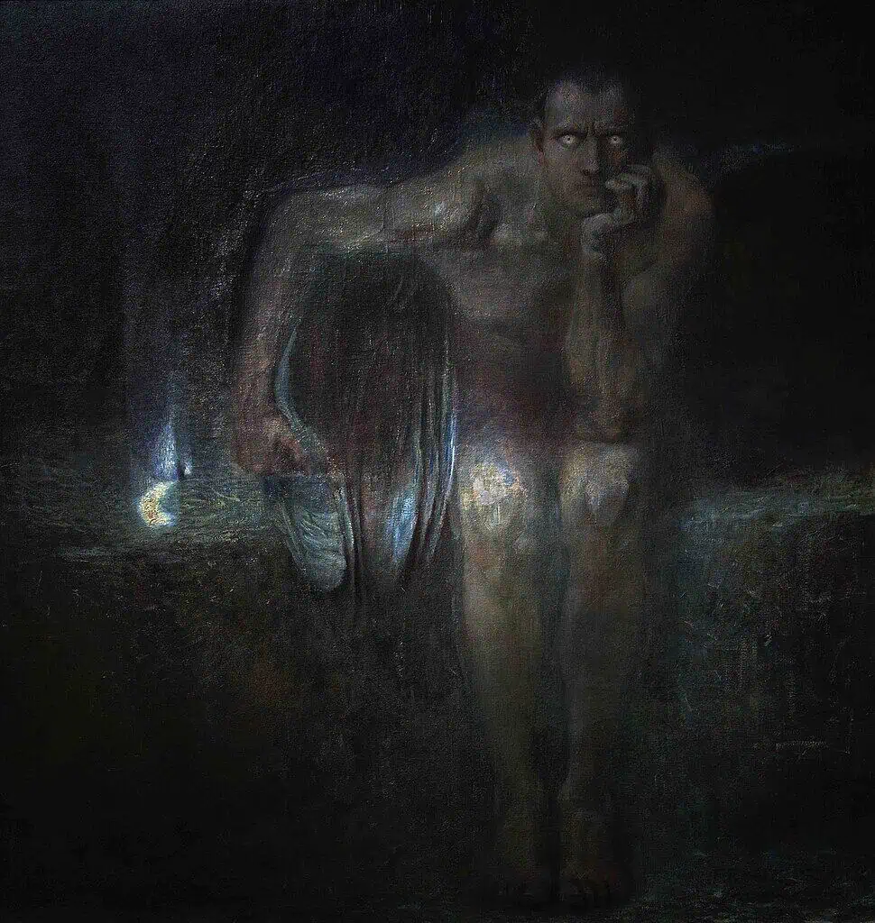lucifer-painting-by-franz-von-stuck lucifer-painting-by-franz-von-stuck