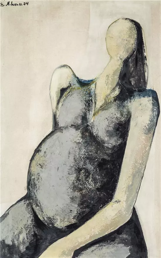 untitled-painting-by-bahman-mohasses